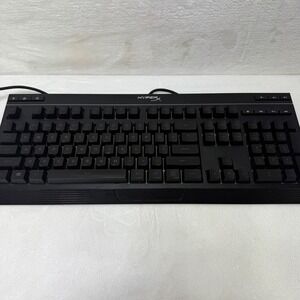 HyperX Alloy Core RGB Wired Gaming Keyboard Black HX-KB5ME2-US Braided Cable